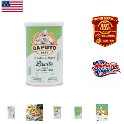 Italian Lievito Active Dry Yeast 3.5 oz - Long Shelf Life, Ideal for Baking