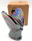 Limited Edition Fenton Amethyst Carnival Glass Butterfly From 2002 FAGCA Signed