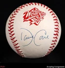 David Cone Autograph Signed Rawlings 1998 World Series Baseball AUTO Steiner COA