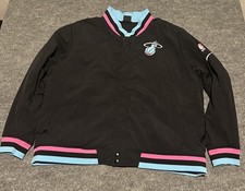 Nike Miami Heat Vice Nights City Edition Courtside Jacket 2018 - Size 3XL