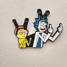 Image of Ricky & Morty Pin Set x5 pins