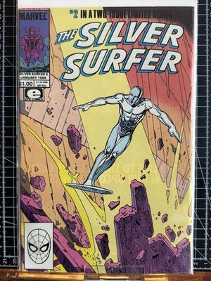 Silver Surfer  #2 Moebius art 1988 Series