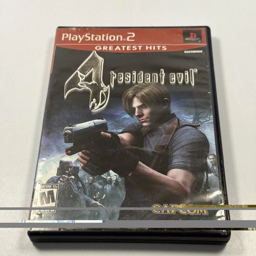 Resident Evil 4 Sony PlayStation 2 PS2 Greatest Hits No Manual Scratched Tested