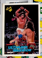1990 WWF CLASSIC #61 THE ULTIMATE WARRIOR NM