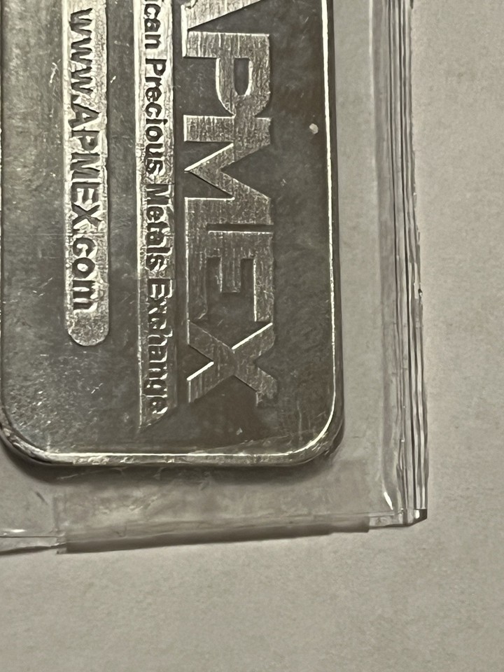 (1) APMEX 1 OZ .999 SILVER BARS, FAST SHIPPING!!!! | eBay
