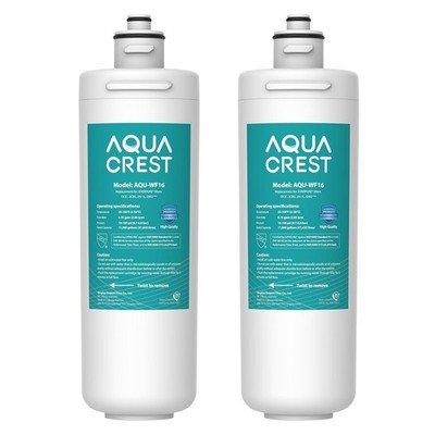 AQUA CREST Under Sink Water Filter, Replacement Cartridge for Everpure OCS2 (2)