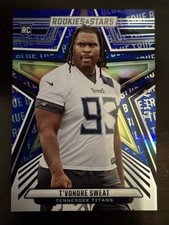 T'Vondre Sweat 2024 Panini Rookies & Stars Football True Blue #195 /149 RC