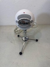 MUSICAL OTHER BLUE SNOWBALL; WHITE PODCAST MIC W/ STAND CORD 384931-1
