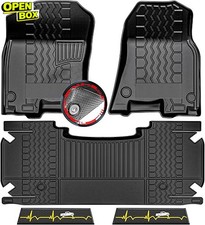 2019-2024 Dodge Ram 1500 New Body Crew Cab Floor 2 Row Floor Mats Liner Set