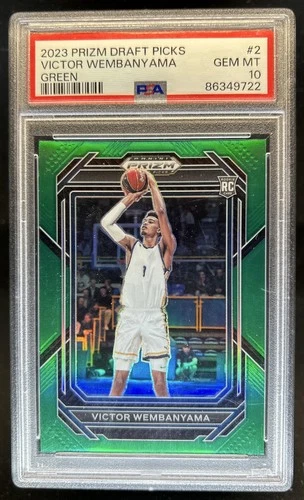 Victor Wembanyama 2023 Panini Prizm Victor Wembanyama #2 Green