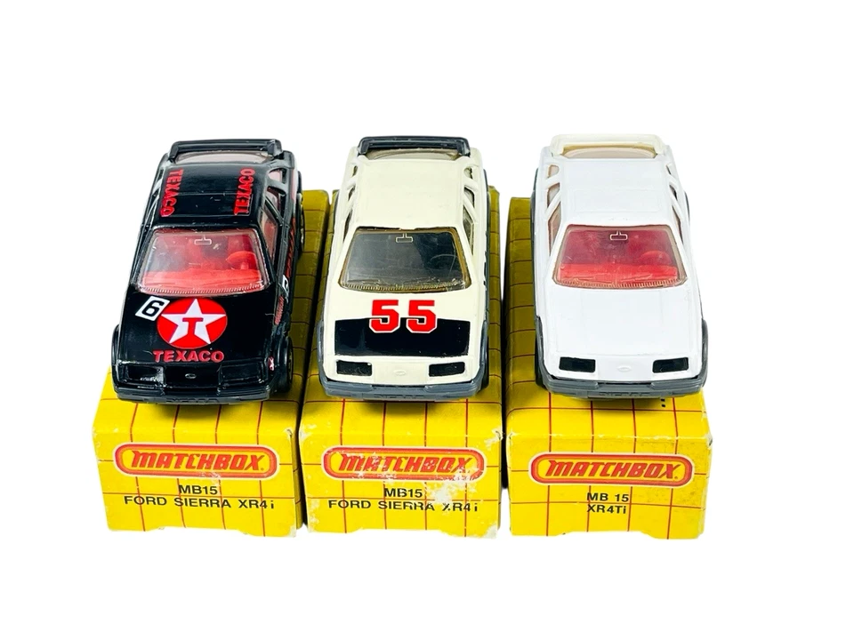 Matchbox Superfast (3) Varied MB15 Ford Sierra XR4i com caixas de grade amarela - Imagem 2 de 4