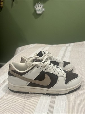 Brown White And Tan Nike Dunks Barley Used SIZE 7 MENS