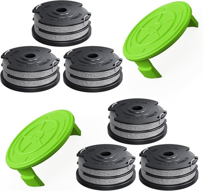 #ad 8 Pack Weed Wacker String Fit for Greenworks String Trimmer 0.065quot; 18Ft Dual St $23.99