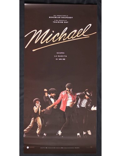 locandina MICHAEL JACKSON Antoine Fuqua jaafar Kat Graham Miles Teller B434 prezzo ebay