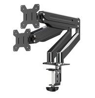 ESPERANZA ER020 Gas Desk Mount Dual Monitor 17 to 27 Inch Up 6kg