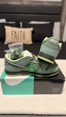 Nike SB Dunk Low Pro OG QS Green Skateboarding Shoes US Size 10.5 