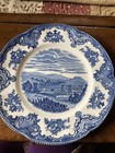 Johnson Brothers British Castles Staffordshire Blue 8” Plate Very Nice — photo 1