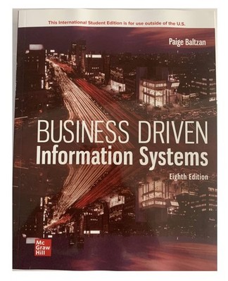 Business Driven Information Systems 8th Global Edition