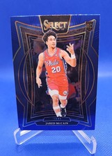 2024-25 Panini Select - Concourse Jared McCain #82 Blue (RC)