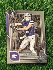 2025 Bowman Chrome University #42 Avery Johnson Kansas State Wildcats