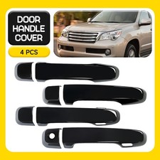New For Lexus Gx460 Door Handle Cover 4pcs Glossy Black Exterior 2010-2022 Set New For Lexus Gx460 Door Handle Cover 4pcs Glossy Black Exterior 2010-2022 Set