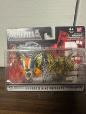 Bandai Godzilla Chibi King Ghidorah Mothra Mini Figure 2-Pack NEW in Package