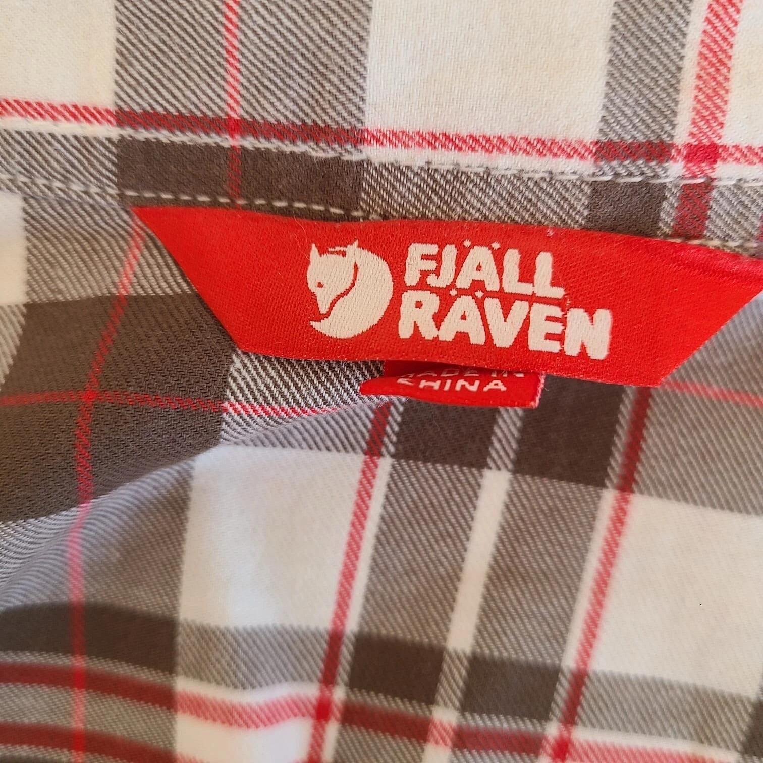 fjallraven plaid long sleeve eu shirt