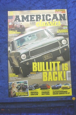 American Classics 4/18 Mustang GT 350 Bullitt Jeep CJ 5 Dodge Charger Daytona Co