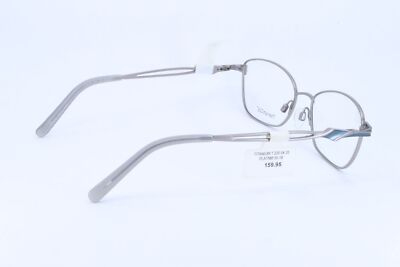 New Titanium220 T220-04 Platinum Titanium Eyeglasses 55/18/135 New Titanium220 T220-04 Platinum Titanium Eyeglasses 55/18  main image 3