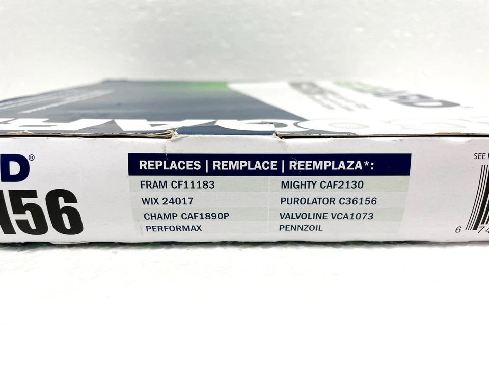 ECOGARD XC36156 Cabin Air Filter Fits 11-21 Jeep Grand Cherokee / Dodge Durango - Image 3 of 4