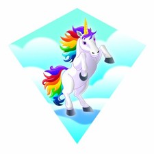 WindNSun Mini Diamond Unicorn Nylon Kite