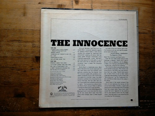 The Innocence Self Titled Excellent Vinyl LP Record Album KLPS-8059 US Press - Picture 2 of 4