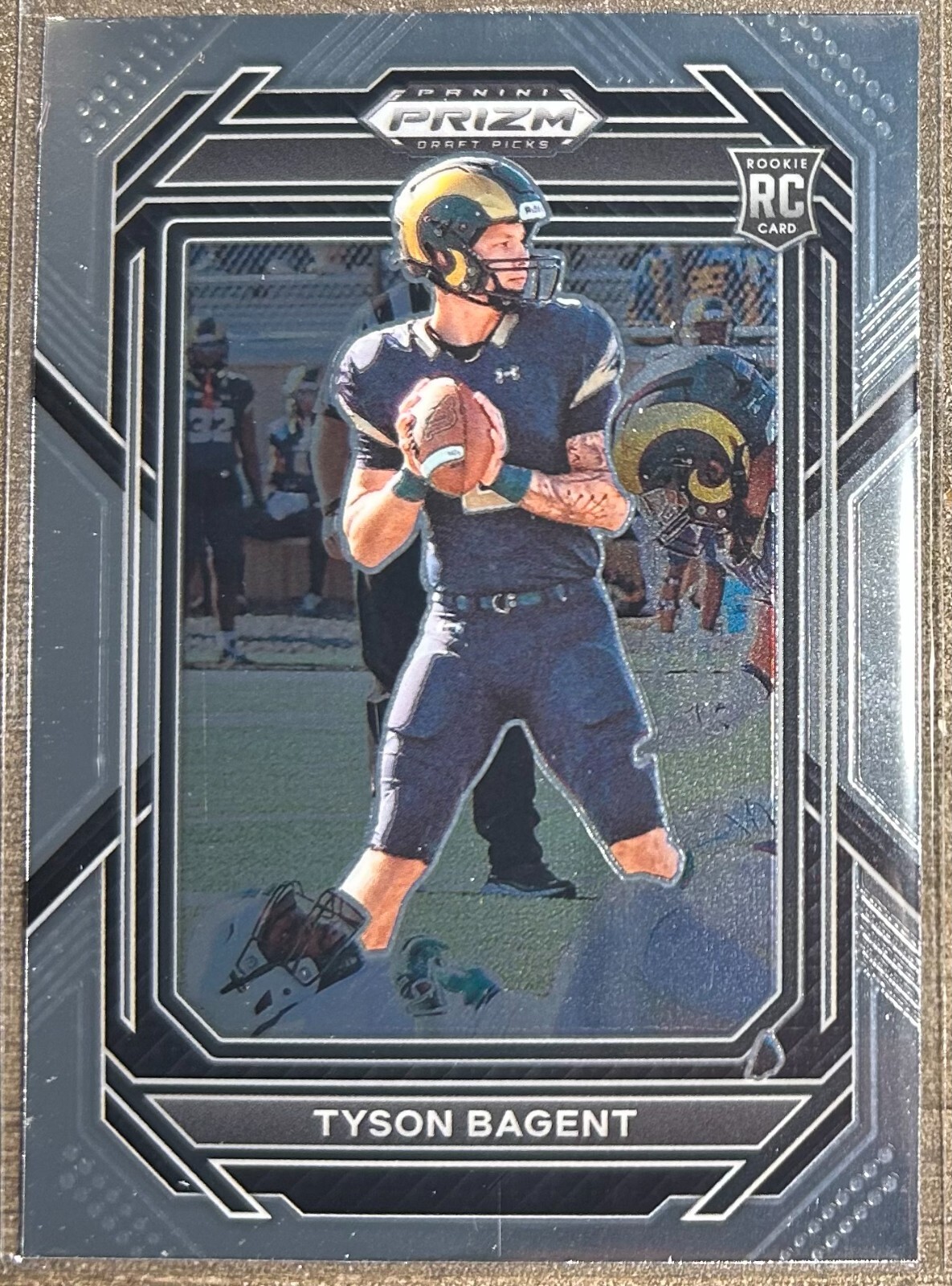 🔥🔥2023 PANINI PRIZM DRAFT PICKS TYSON BAGENT #110 SILVER ROOKIE - BEARS SP🔥