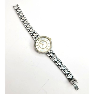 Anne Klein Watch Swarovski Crystal Silver Tone Fashion  display picture 3