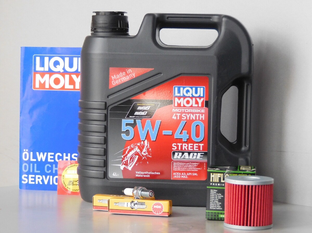 Maintenance Set Hyosung ST 700, Inspection - Oil Spark Plug