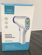 No Touch Infrared Forehead Thermometer Professional Fast New in Box QY-EWQ-01