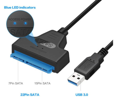 USB 3.0 Sata Kabel Adapter 22 Pin sata cable for 2.5 SSD HDD HD Hard Disk SATA 3