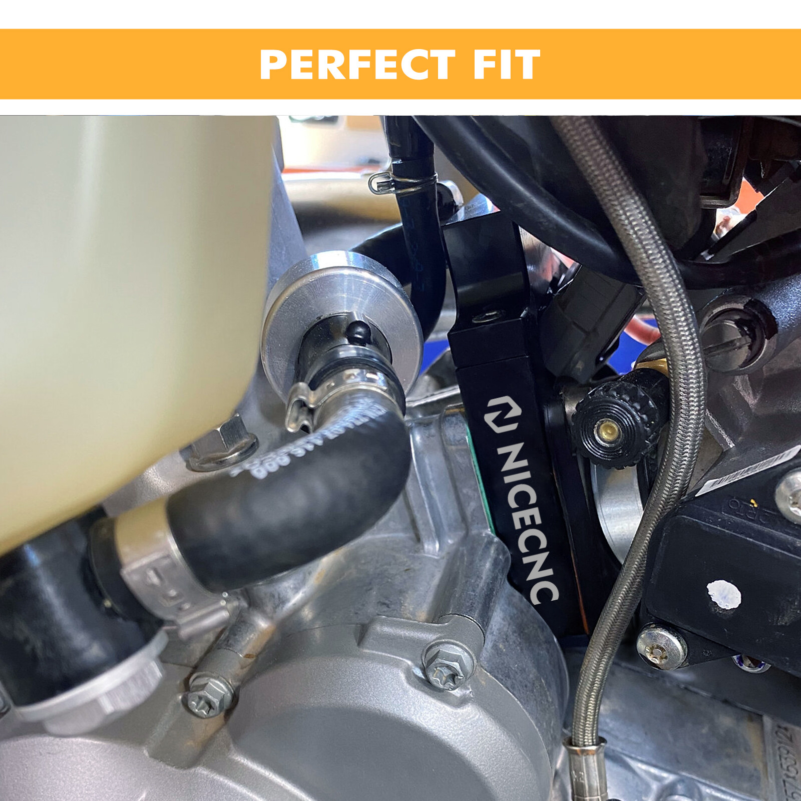 NICECNC TPI Injector Relocation Block For KTM 300 XCW TPi/TPi Six Days ...