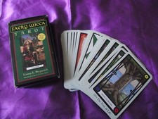 Rare Faery Wicca Tarot Cards only. Unused. Stunning. Llewellyn. 5