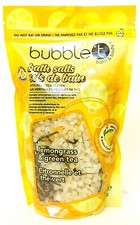 1 Bag Bubble T 17.6 Oz Lemongrass  Green Tea Infused Bath Salts With Arnica