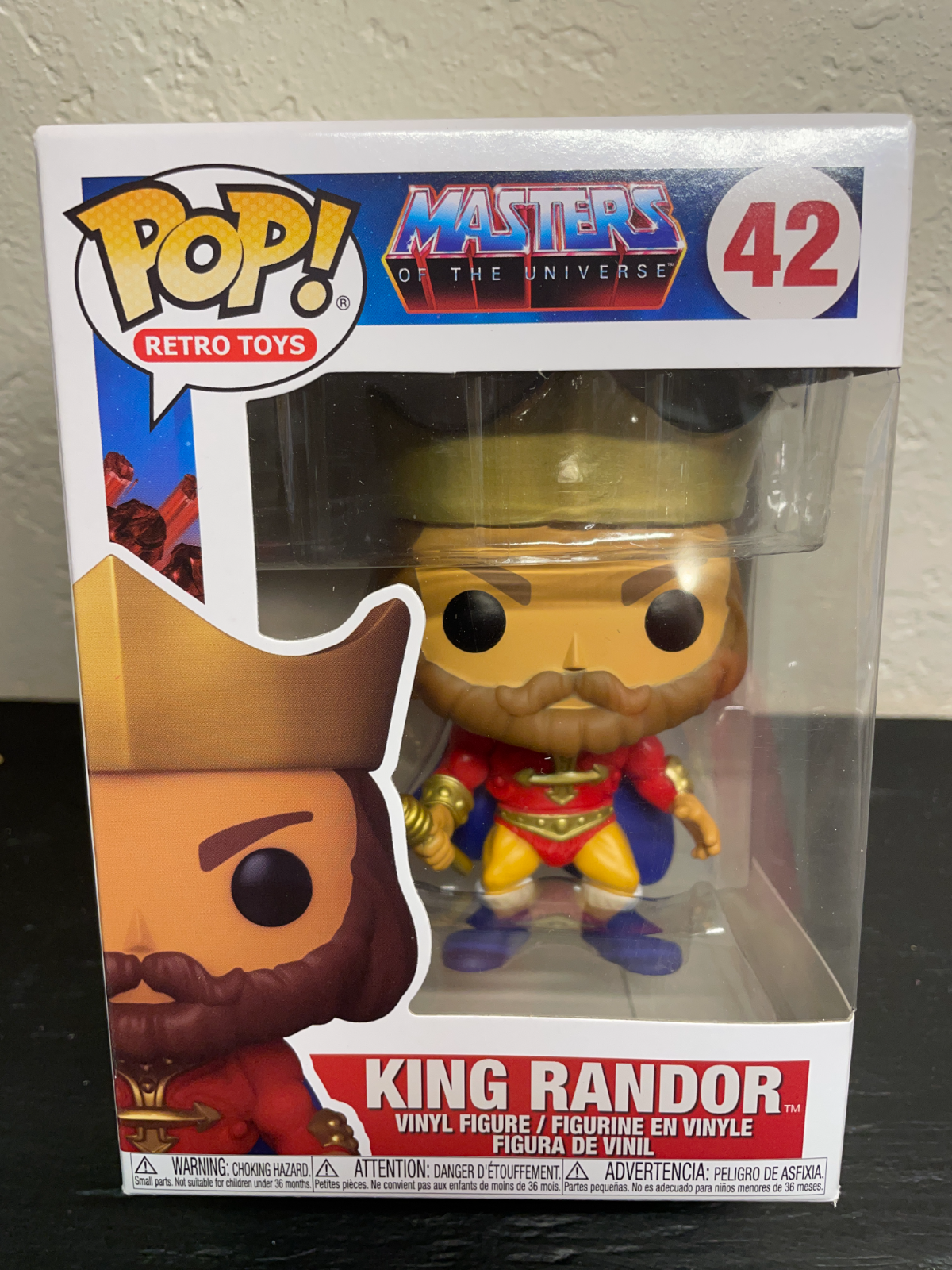Funko Pop! Retro Toys Masters of the Universe King Randor #42