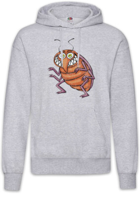 Bed Bug Hoodie Sweatshirt Cockroach Toon Comic Fun Cartoon Drawing