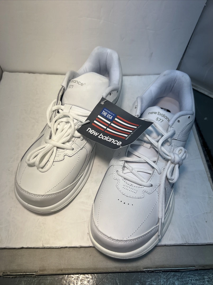 Size 10.5 New Balance 577 White MW577WT SL 2 NWT FREE SHIPPING