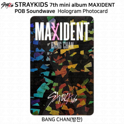 Stray Kids 7th Mini Album Maxident POB Photocard Aladin JYP