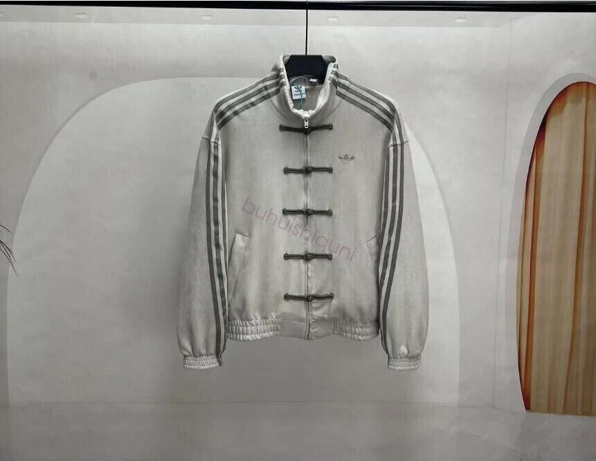 2025/Adidas Originals Snake Year Limited New Chinese Stand Collar Casual Jacket/ - Image 3 of 4