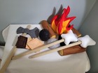 NEW Children's Play Fire S'Mores Set Cloth Plush Camping UANDME 21 Pieces — photo 2