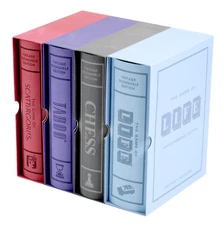 Chess, Life, Scattergories, and Taboo Vintage Bookshelf Board Game Collection