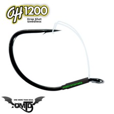 AMI OMTD SERIE OH 1200 SIZE 3 DROP SHOT WEEDLESS ANTIALGA SPINNING BLACK BASS