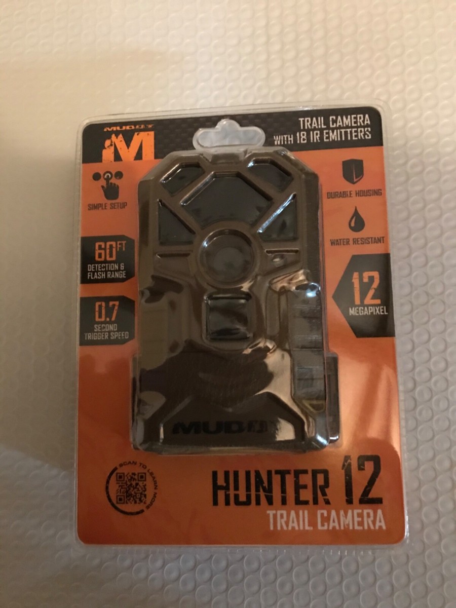 Muddy Hunter 12 Mp Trail Camera mud-mtc100 New Model Full Color