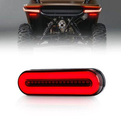 Feu Stop Arrière LED Pour Moto ATV UTV Dual Sport Quad Bobber Arctic Cat UTV Personnalisé (fumé